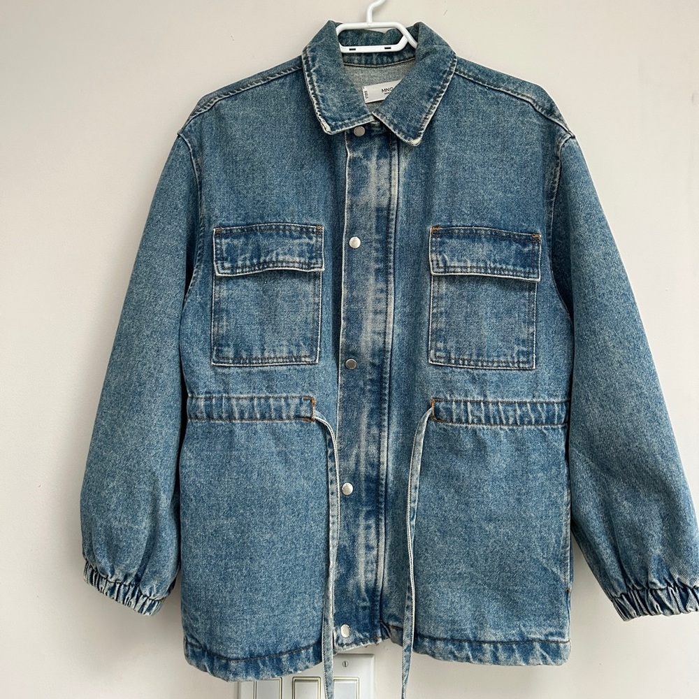Mango Light Blue Denim Jacket